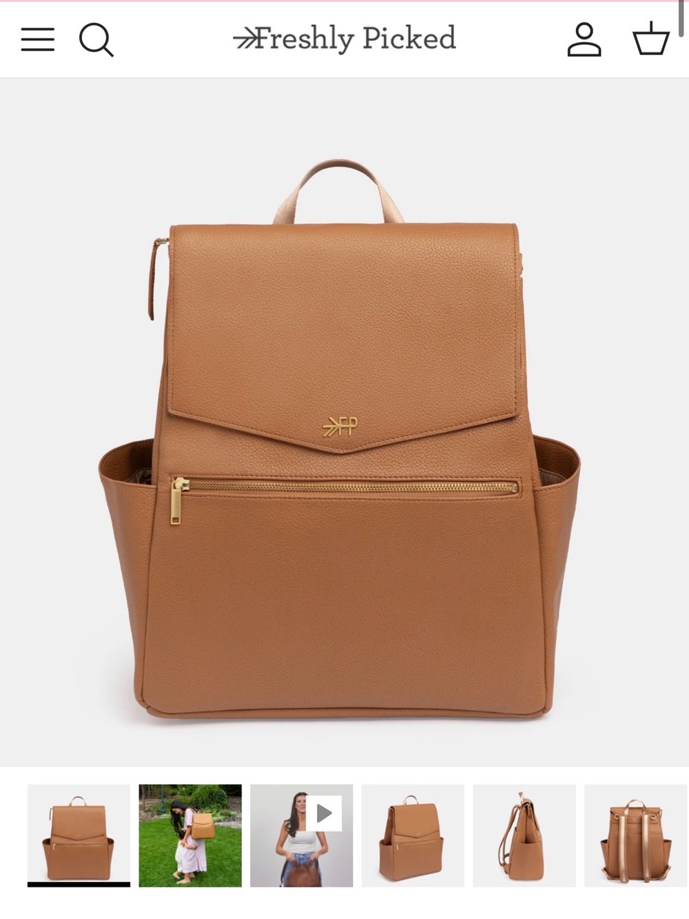 Freshly Picked Diaper Bag